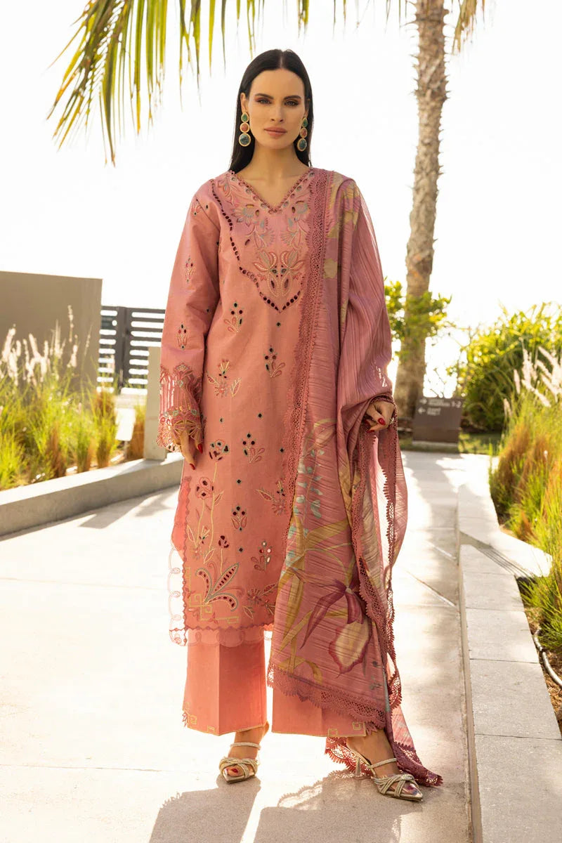 Rangrasiya | Carnation Summer Edit 25 | Orchid - Aqsa Fabrics