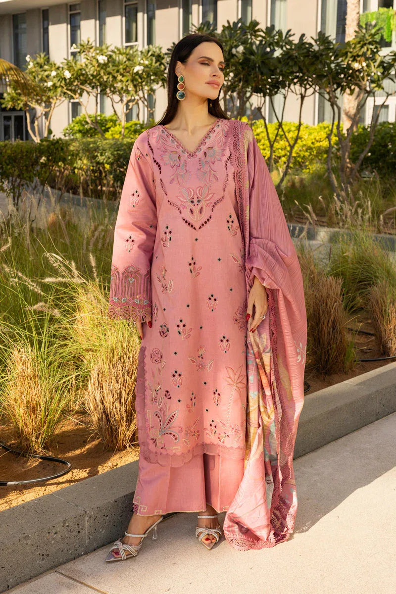 Rangrasiya | Carnation Summer Edit 25 | Orchid - Aqsa Fabrics