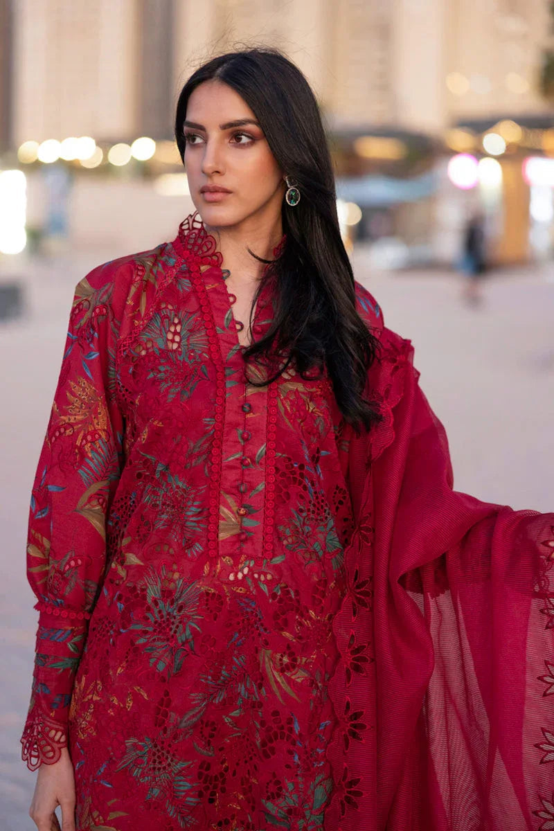 Rangrasiya | Carnation Summer Edit 25 | Scarlet - Aqsa Fabrics