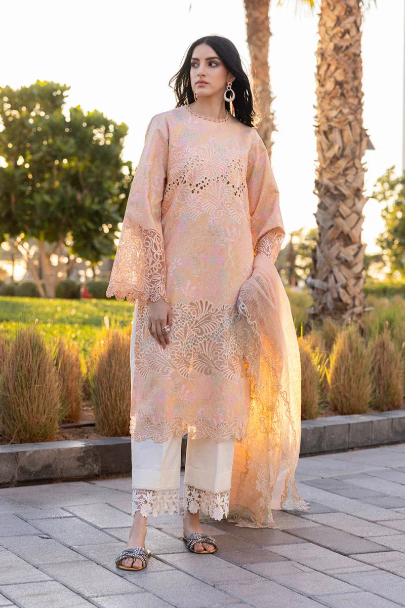 Rangrasiya | Carnation Summer Edit 25 | Zinnia - Aqsa Fabrics
