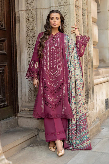 Rangrasiya | Carnation Winter Shawl | Abigail - Aqsa Fabrics