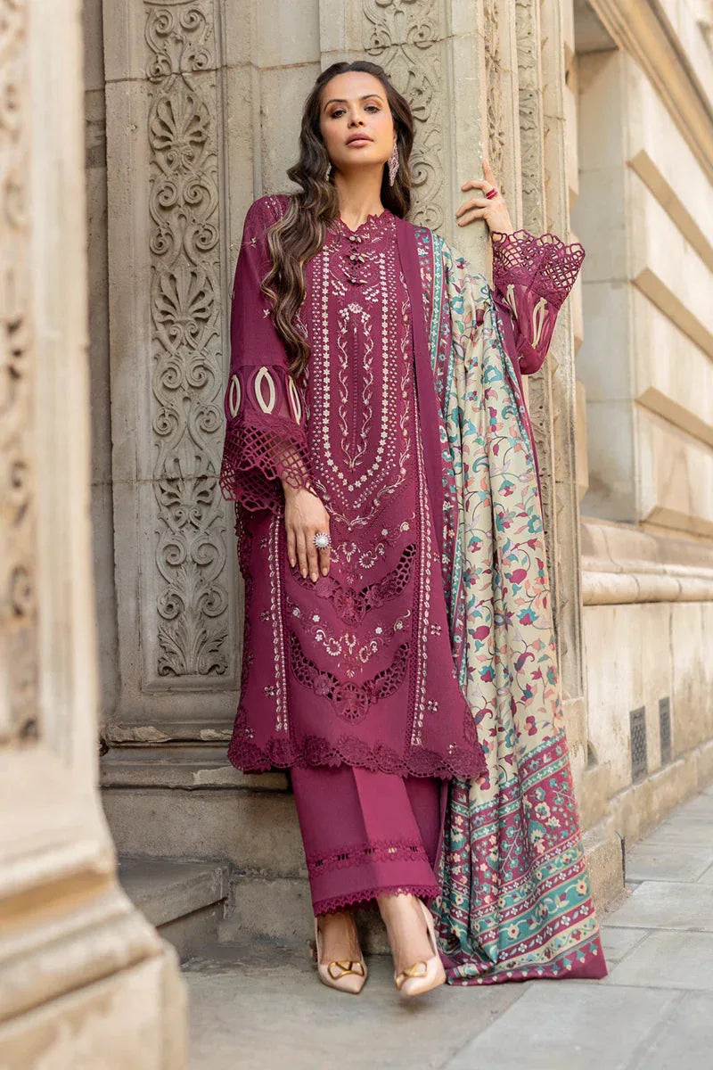 Rangrasiya | Carnation Winter Shawl | Abigail - Aqsa Fabrics