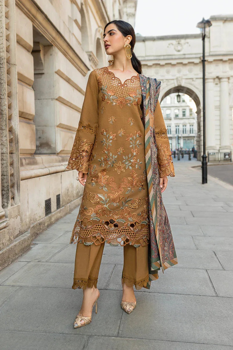 Rangrasiya | Carnation Winter Shawl | Autumn - Aqsa Fabrics