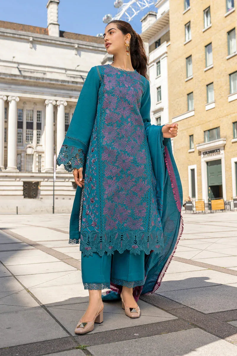 Rangrasiya | Carnation Winter Shawl | Ella - Aqsa Fabrics