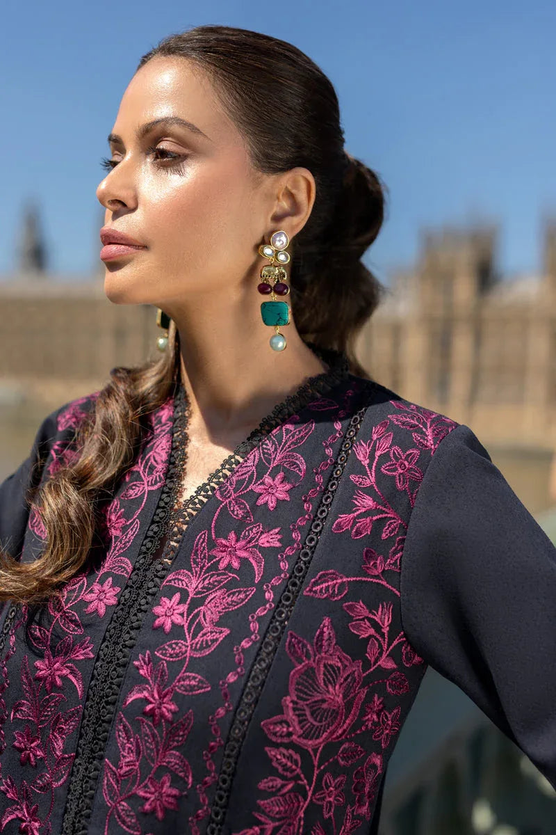Rangrasiya | Carnation Winter Shawl | Emily - Aqsa Fabrics