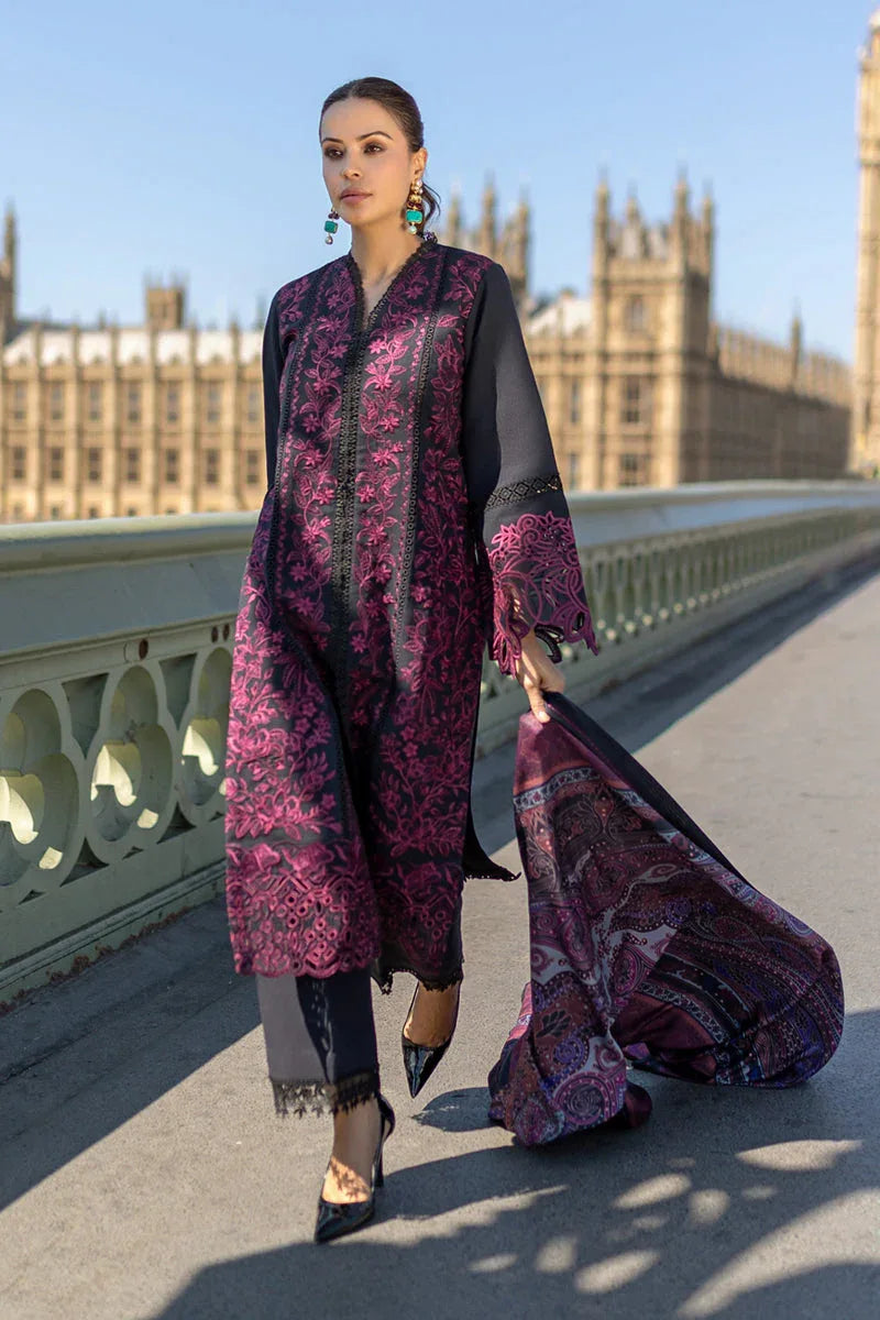 Rangrasiya | Carnation Winter Shawl | Emily - Aqsa Fabrics