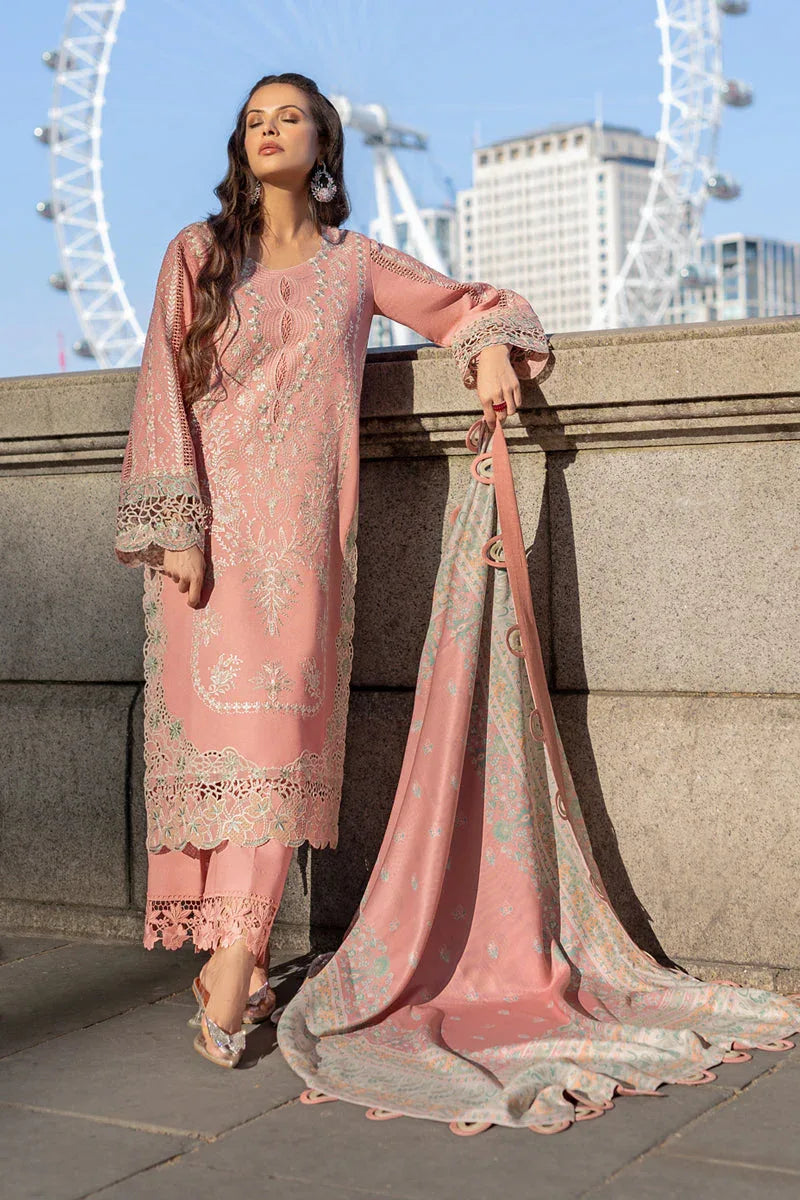 Rangrasiya | Carnation Winter Shawl | Grace - Aqsa Fabrics