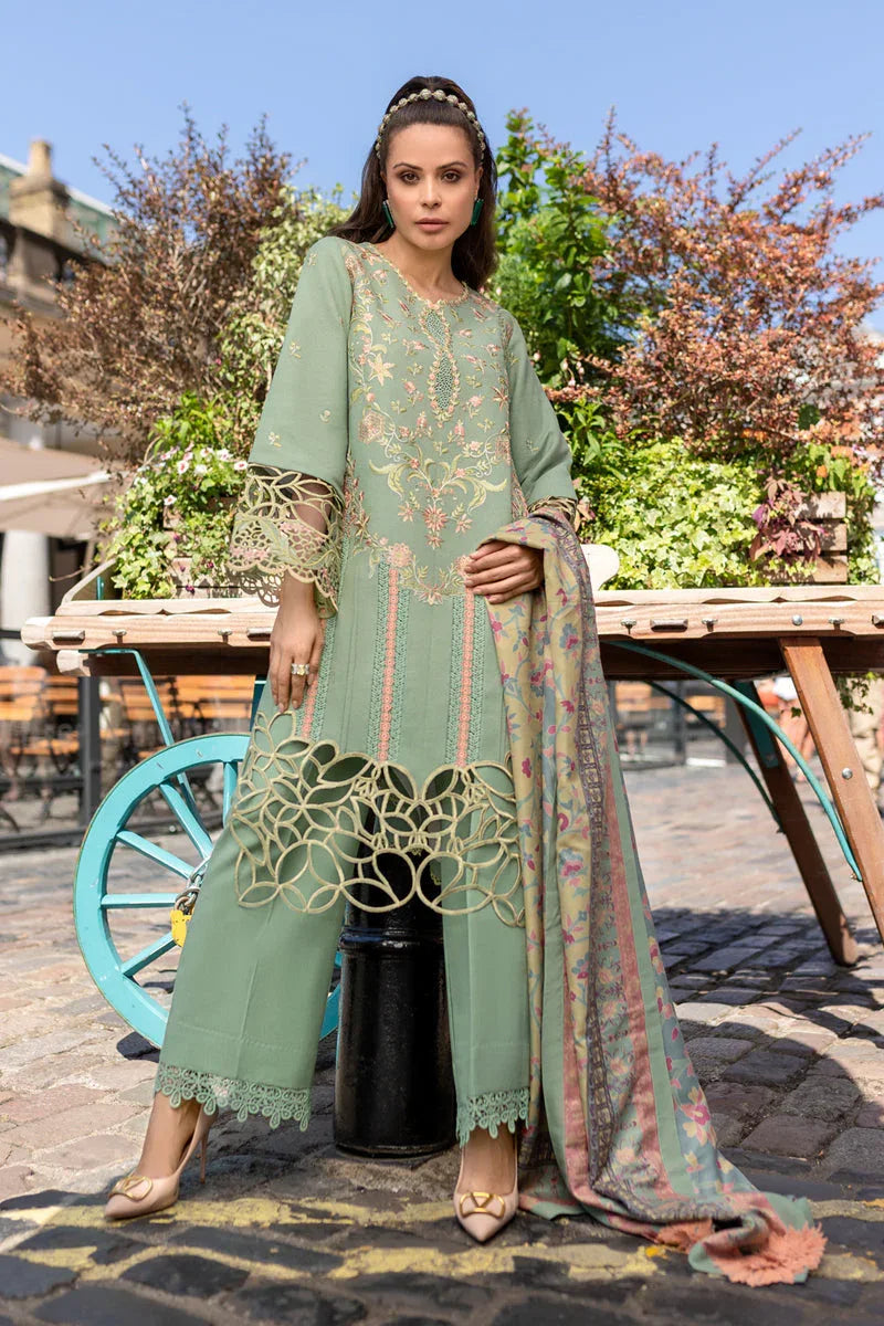 Rangrasiya | Carnation Winter Shawl | Lisa - Aqsa Fabrics