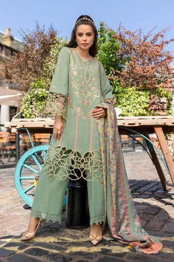 Rangrasiya | Carnation Winter Shawl | Lisa - Aqsa Fabrics