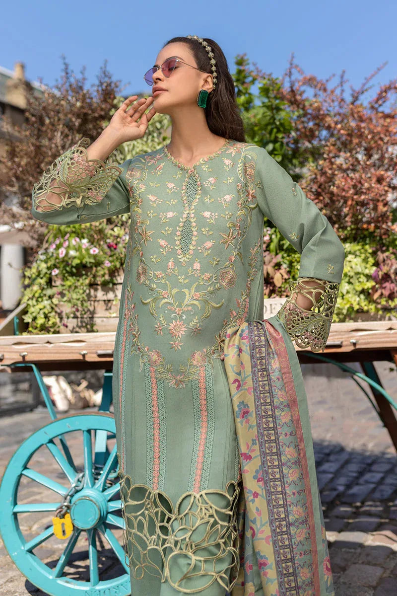 Rangrasiya | Carnation Winter Shawl | Lisa - Aqsa Fabrics