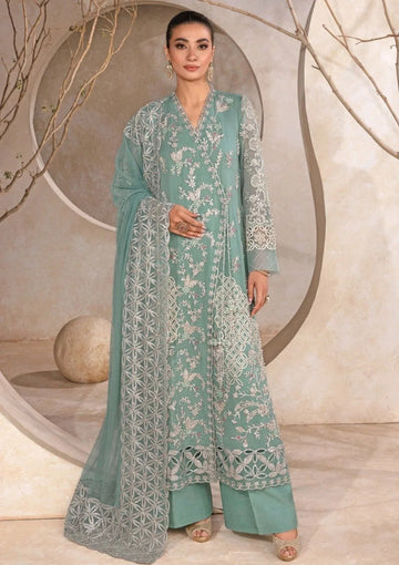 Rangrasiya | Chatoyer Wedding Formals 24 | D#04 - Firuzeh - Aqsa Fabrics