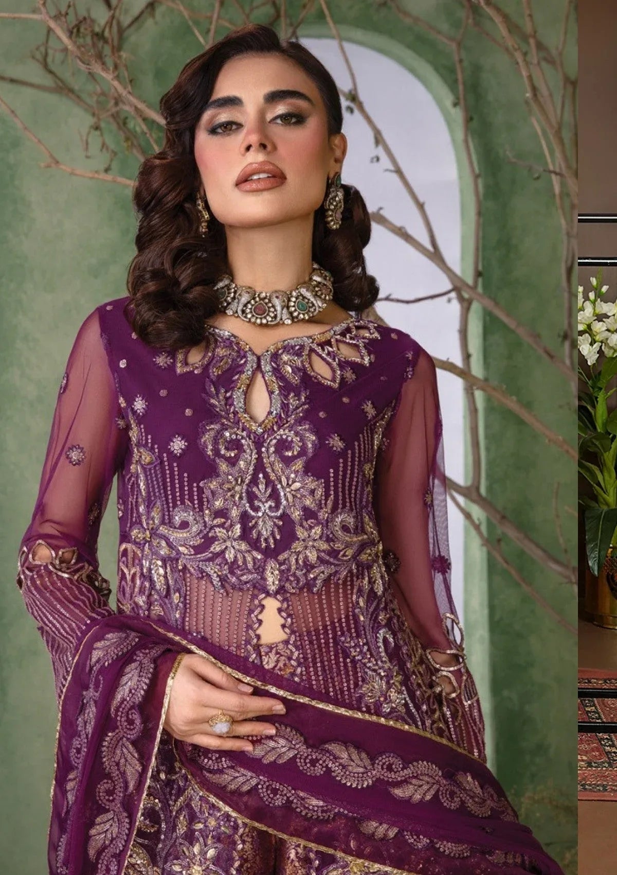 Rangrasiya | Chatoyer Wedding Formals 24 | D#05 - Nareman - Aqsa Fabrics