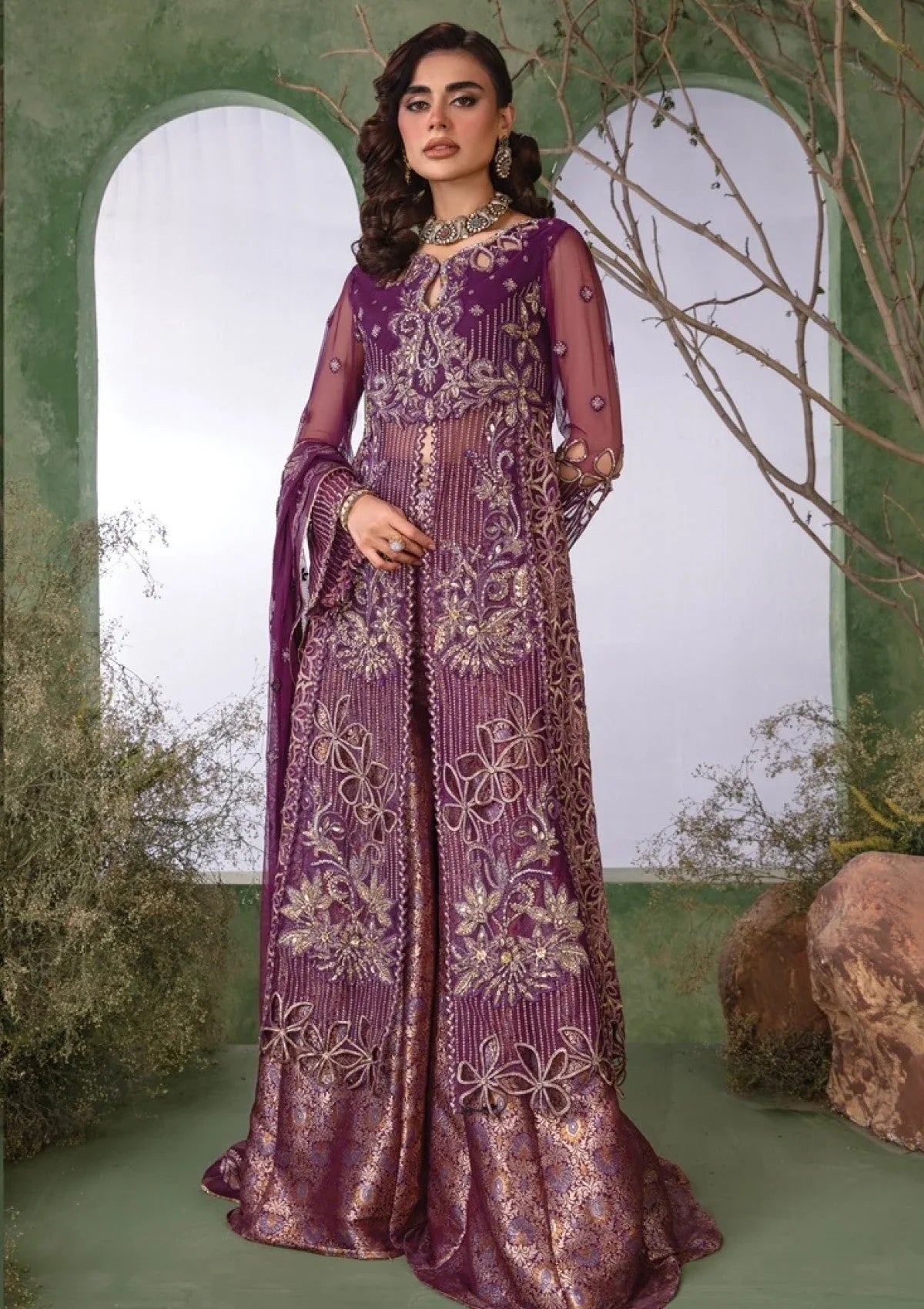 Rangrasiya | Chatoyer Wedding Formals 24 | D#05 - Nareman - Aqsa Fabrics