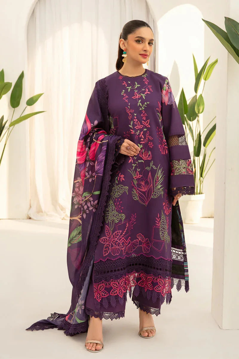 Rangrasiya | Florence Summer Edit 24 | Carnation - Aqsa Fabrics