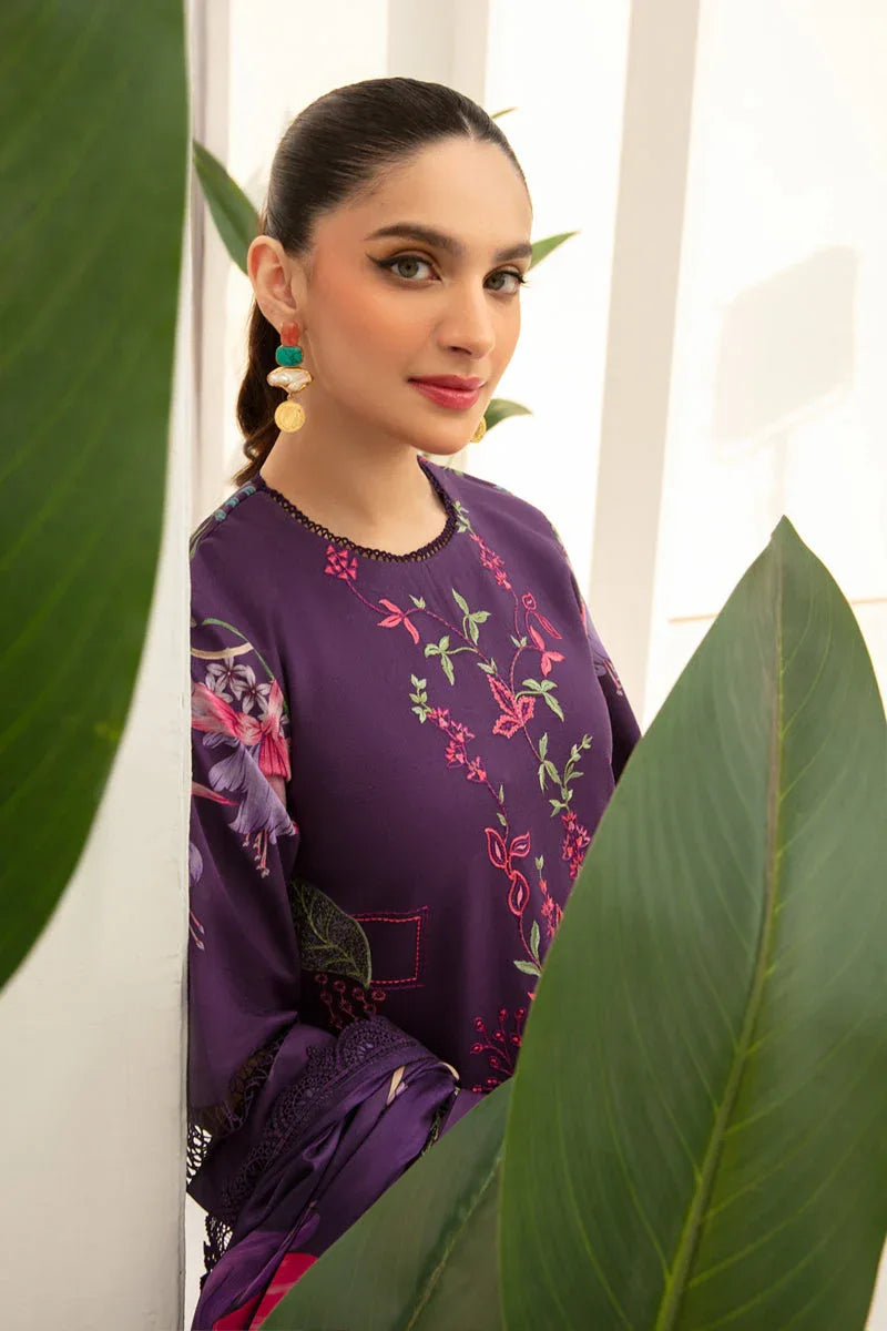 Rangrasiya | Florence Summer Edit 24 | Carnation - Aqsa Fabrics