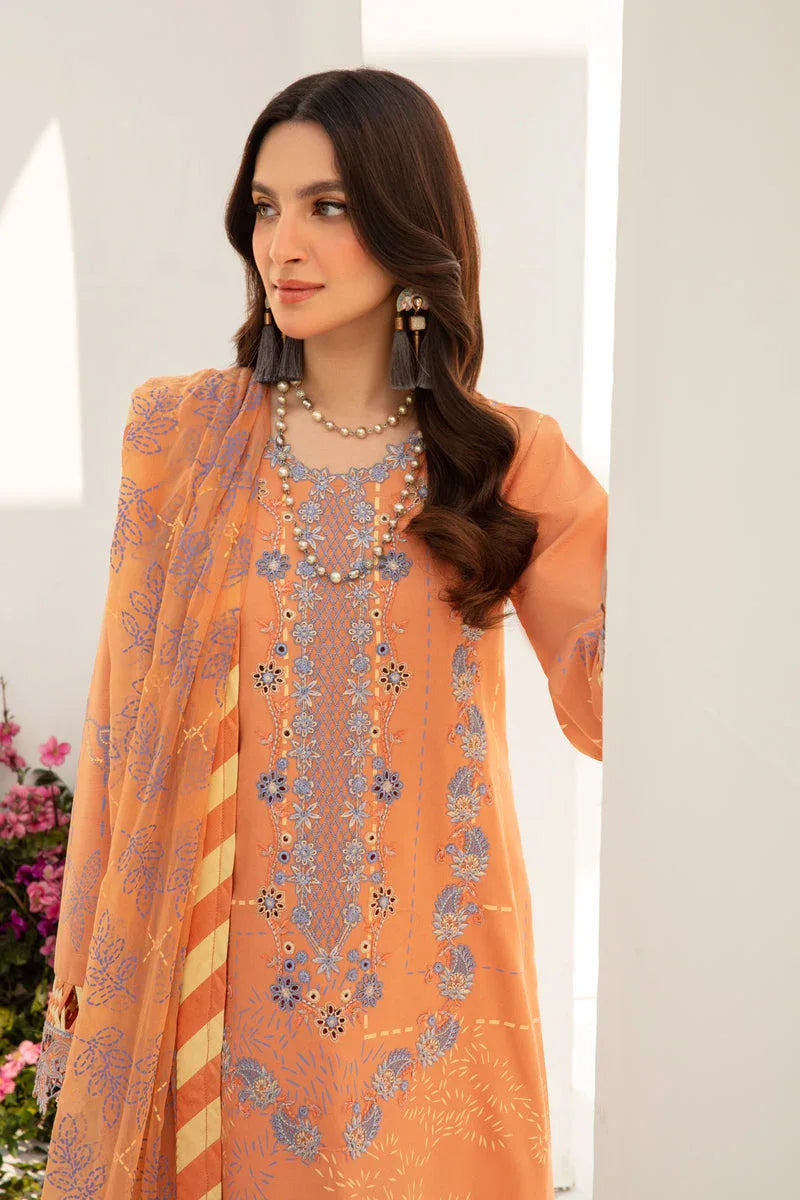 Rangrasiya | Florence Summer Edit 24 | Cinnamon - Aqsa Fabrics