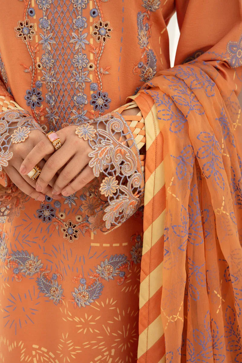 Rangrasiya | Florence Summer Edit 24 | Cinnamon - Aqsa Fabrics