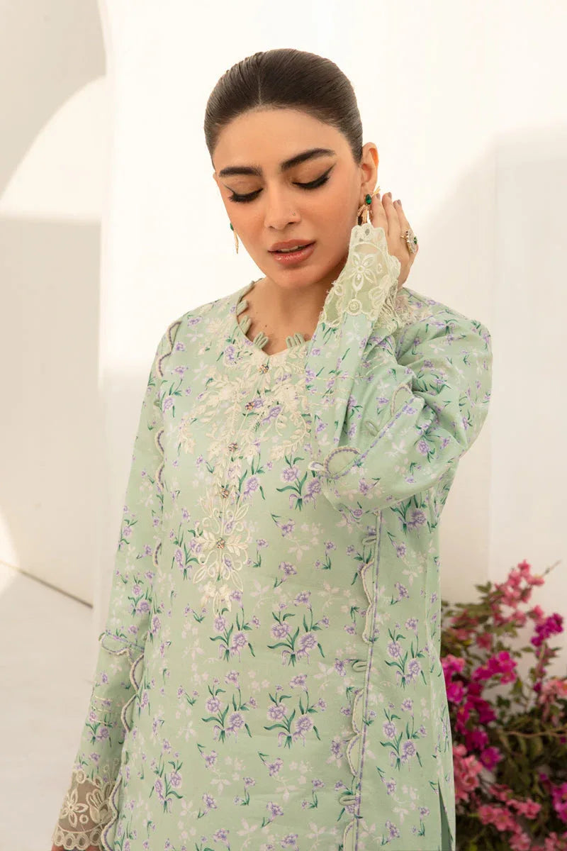 Rangrasiya | Florence Summer Edit 24 | Dahlia - Aqsa Fabrics