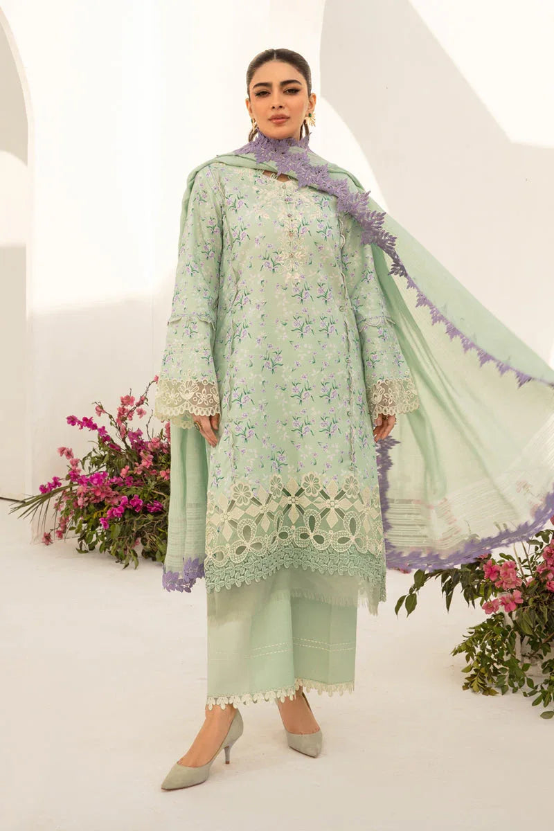 Rangrasiya | Florence Summer Edit 24 | Dahlia - Aqsa Fabrics