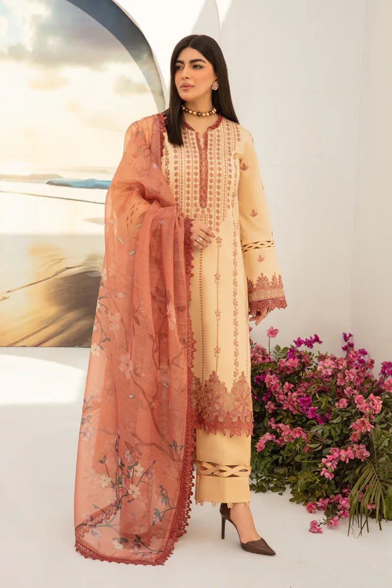 Rangrasiya | Florence Summer Edit 24 | Hazel - Aqsa Fabrics