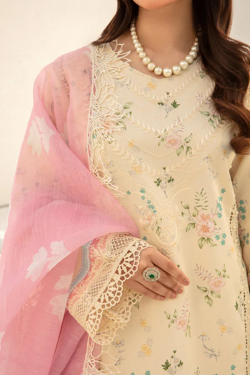 Rangrasiya | Florence Summer Edit 24 | Ivory - Aqsa Fabrics