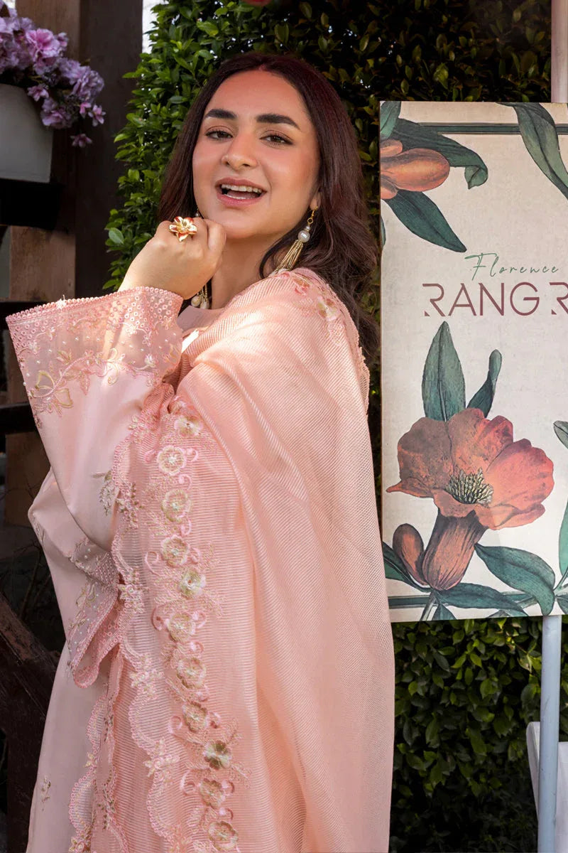 Rangrasiya | Florence Summer Edit 25 | Eshal - Aqsa Fabrics