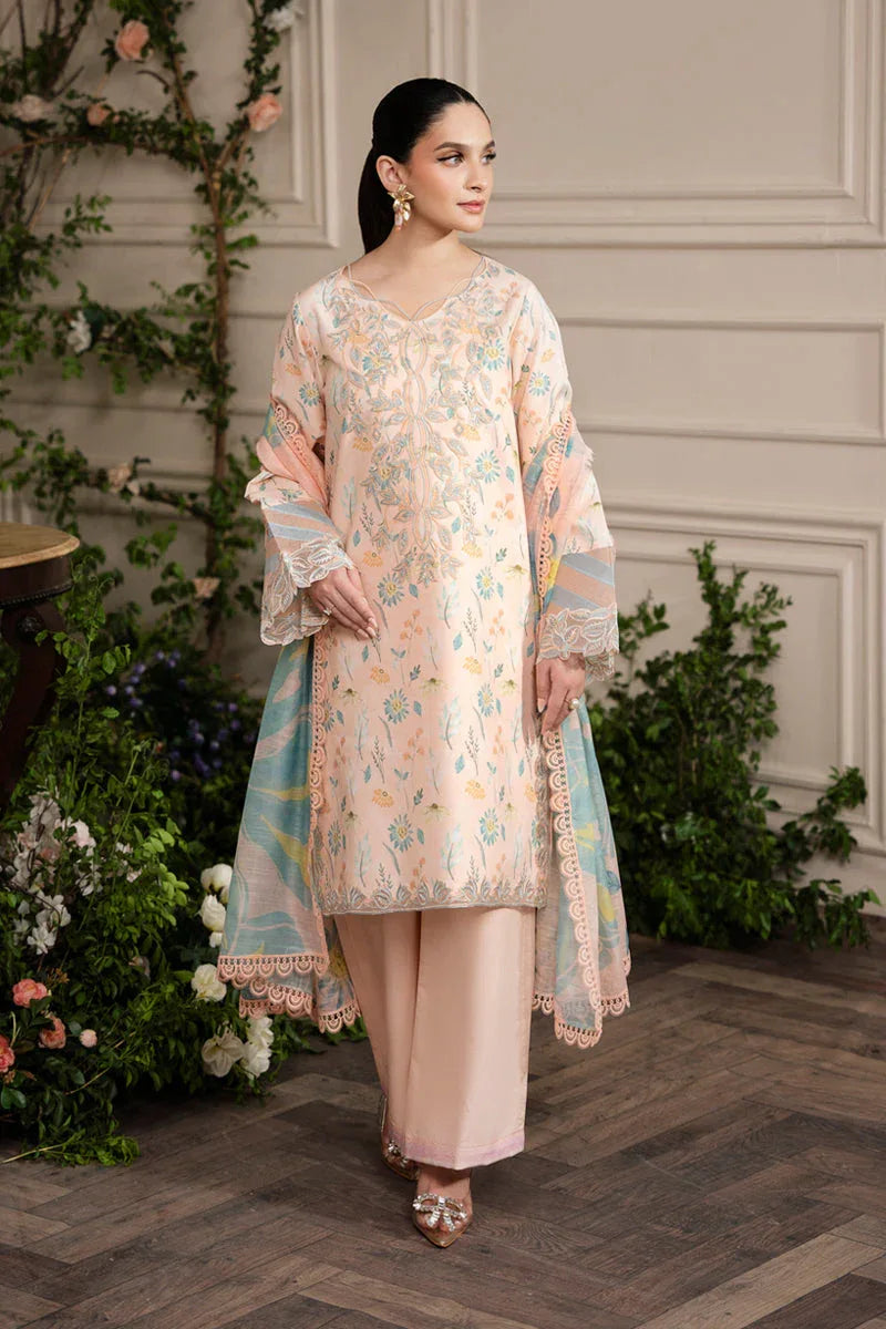 Rangrasiya | Lifestyle Embroidered Edit 24 | BLUSH - Aqsa Fabrics