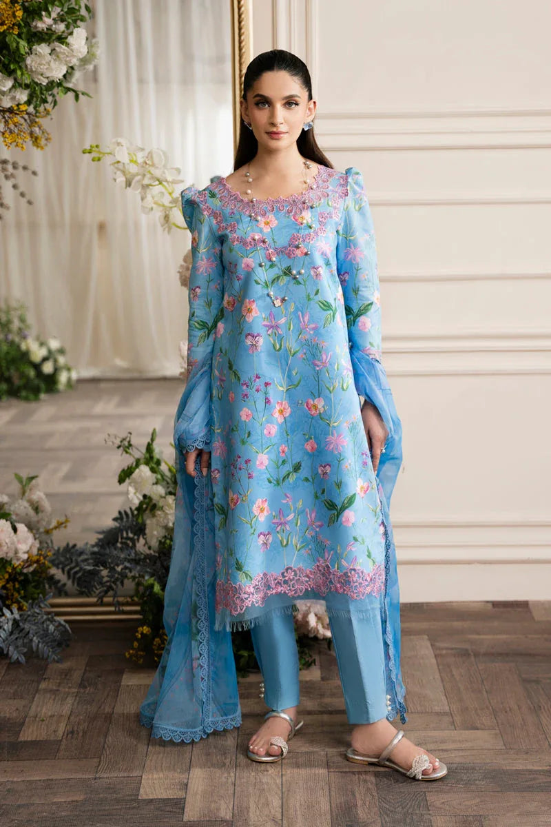 Rangrasiya | Lifestyle Embroidered Edit 24 | GARDENIA - Aqsa Fabrics