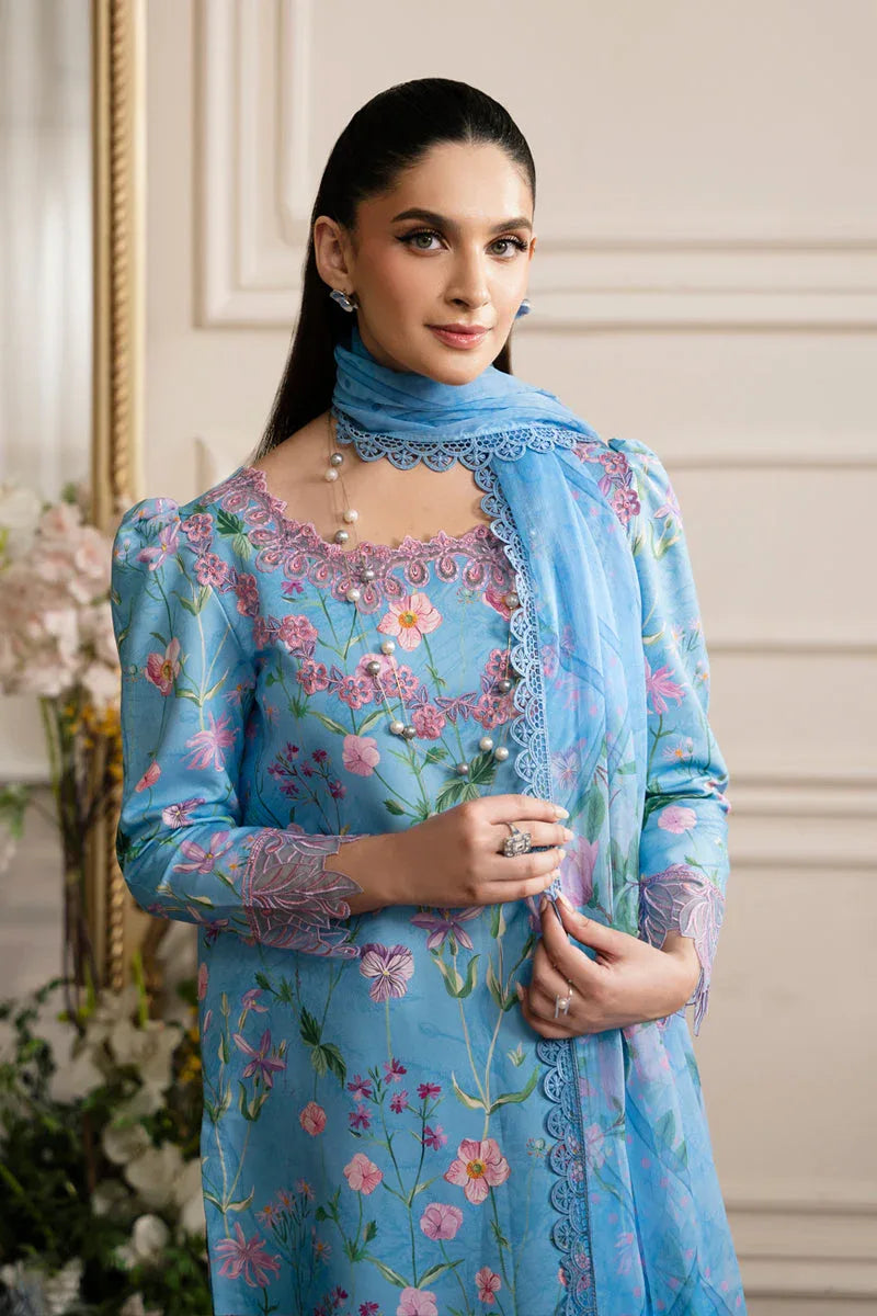 Rangrasiya | Lifestyle Embroidered Edit 24 | GARDENIA - Aqsa Fabrics