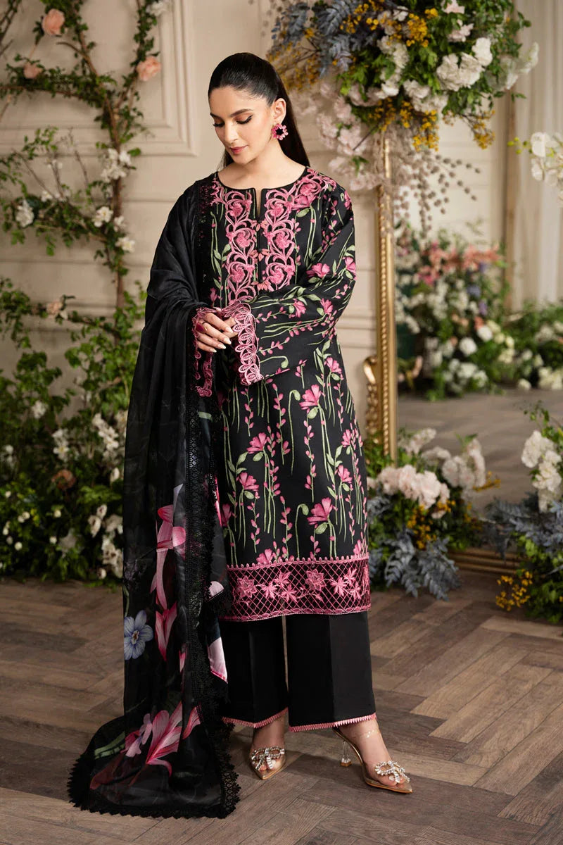 Rangrasiya | Lifestyle Embroidered Edit 24 | MIDNIGHT - Aqsa Fabrics
