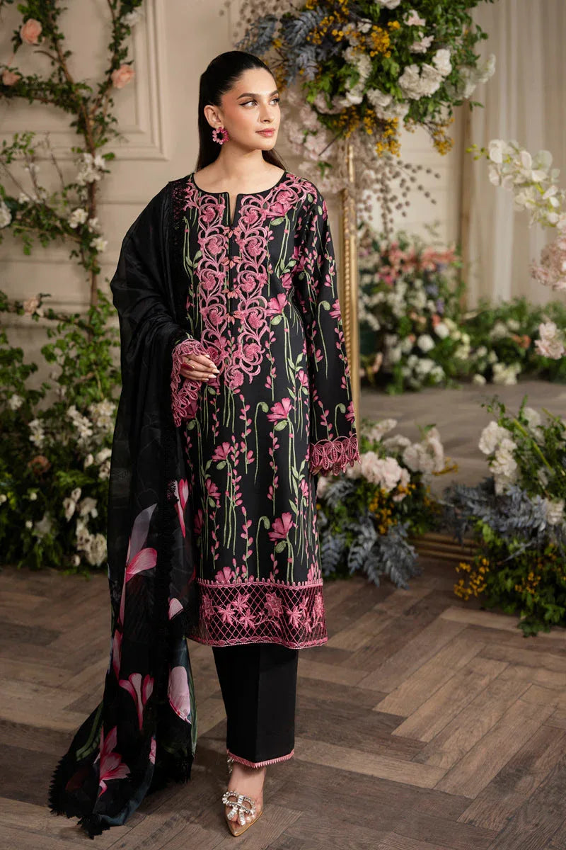 Rangrasiya | Lifestyle Embroidered Edit 24 | MIDNIGHT - Aqsa Fabrics