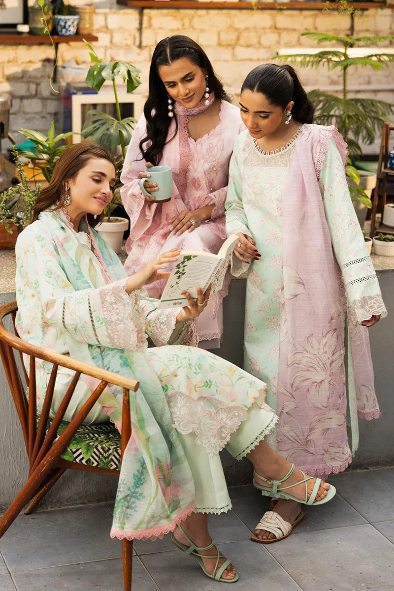 Rangrasiya | Lifestyle Summer Edit 25 | Sage - Aqsa Fabrics