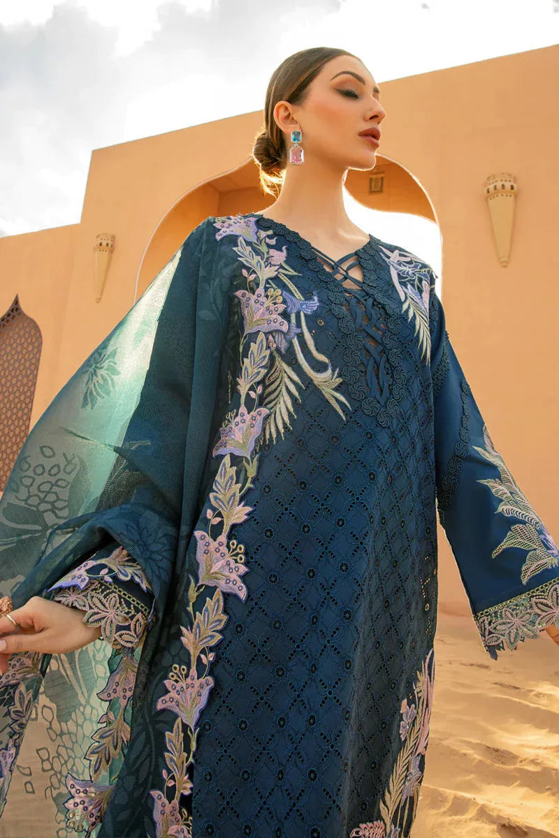 Rangrasiya | Premium Lawn 24 | Mahsa - Aqsa Fabrics