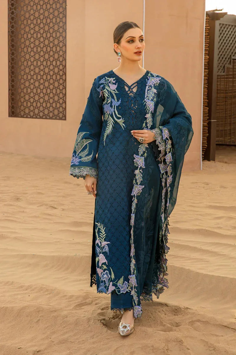 Rangrasiya | Premium Lawn 24 | Mahsa - Aqsa Fabrics
