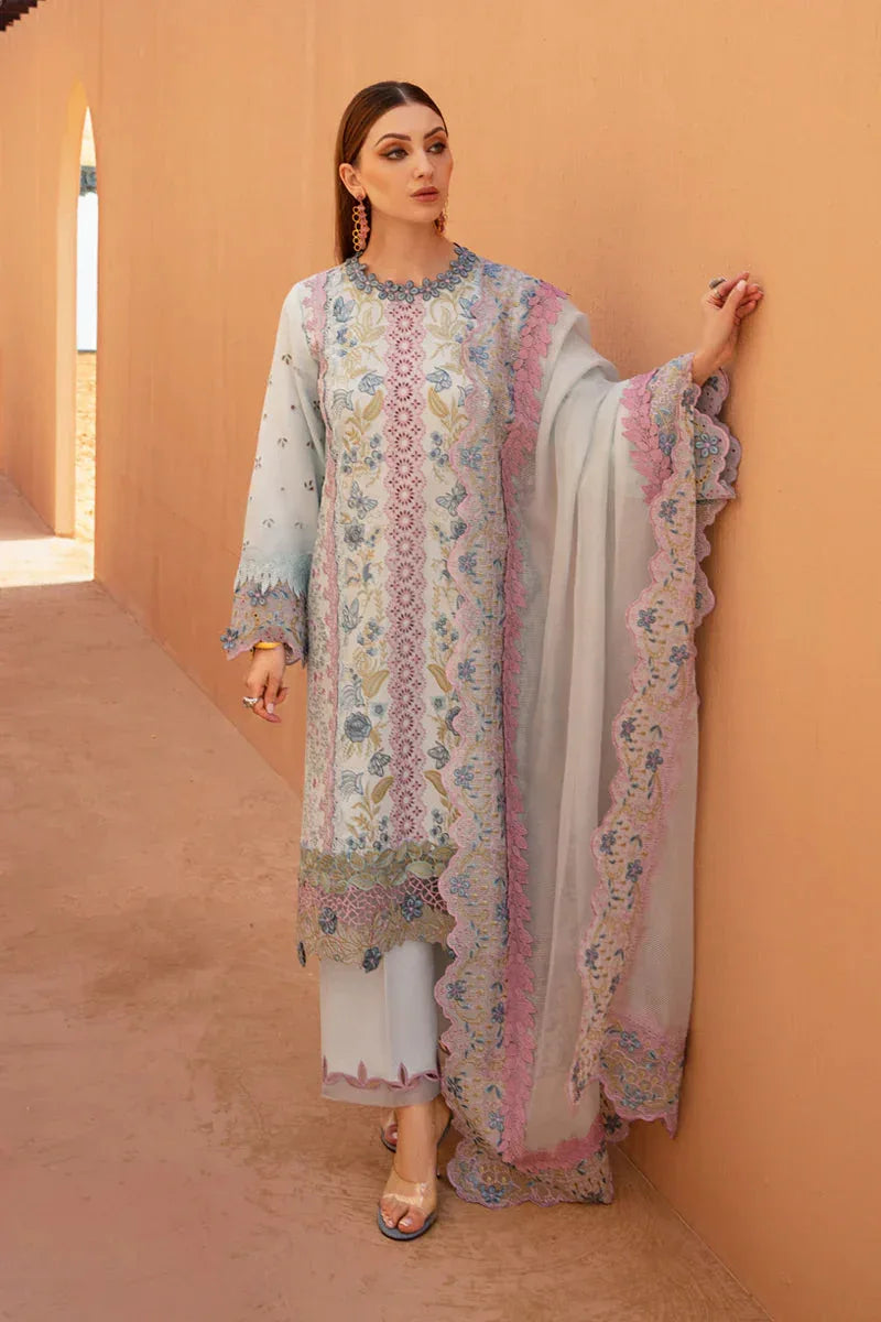 Rangrasiya | Premium Lawn 24 | Parisa - Aqsa Fabrics