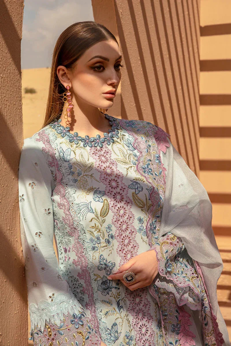 Rangrasiya | Premium Lawn 24 | Parisa - Aqsa Fabrics