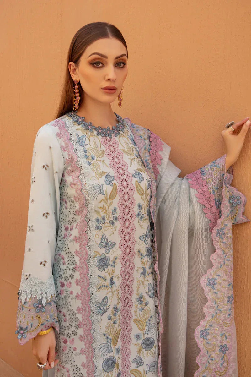 Rangrasiya | Premium Lawn 24 | Parisa - Aqsa Fabrics