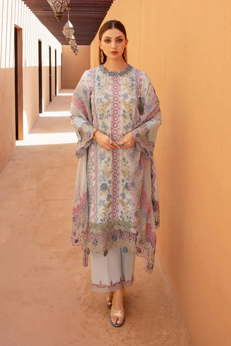 Rangrasiya | Premium Lawn 24 | Parisa - Aqsa Fabrics