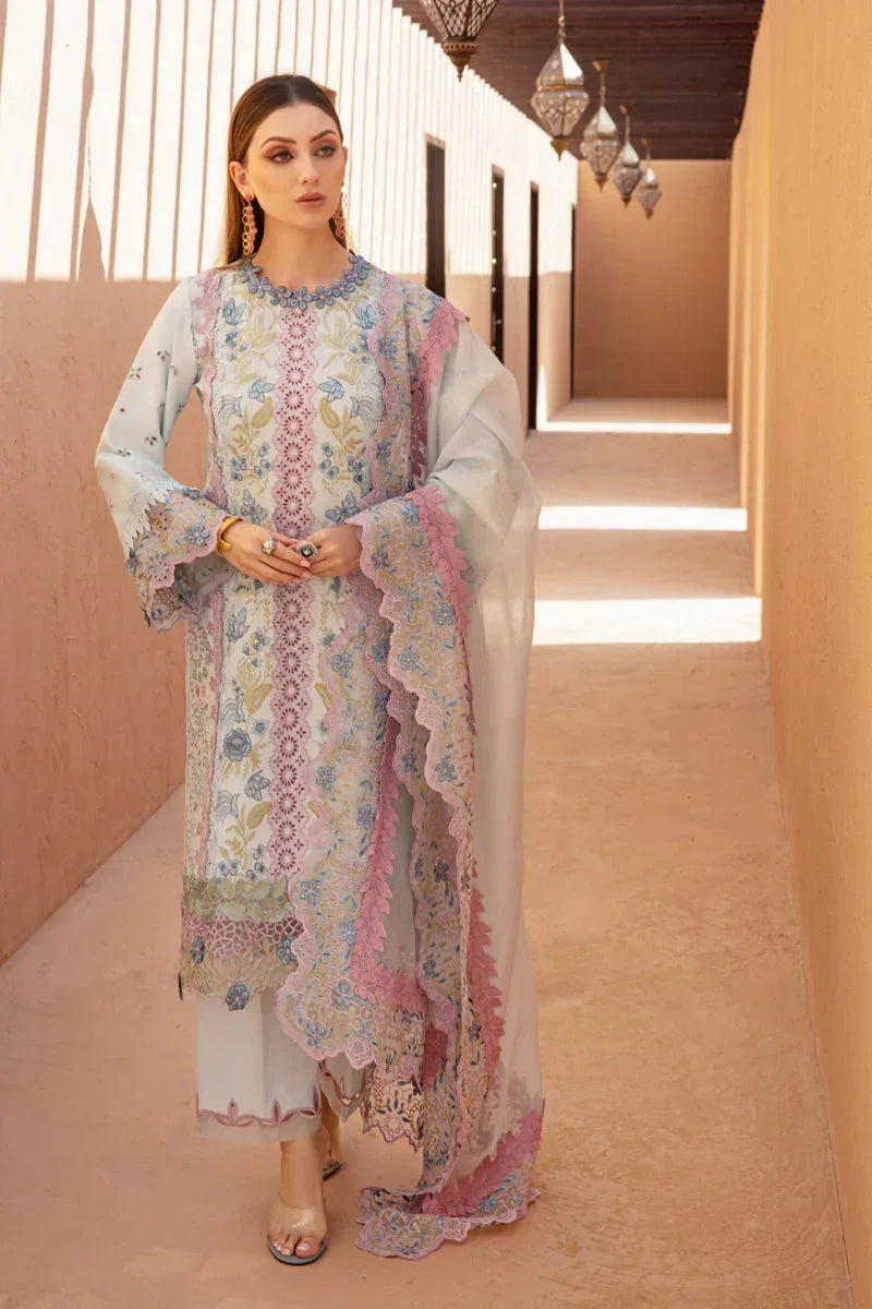 Rangrasiya | Premium Lawn 24 | Parisa - Aqsa Fabrics
