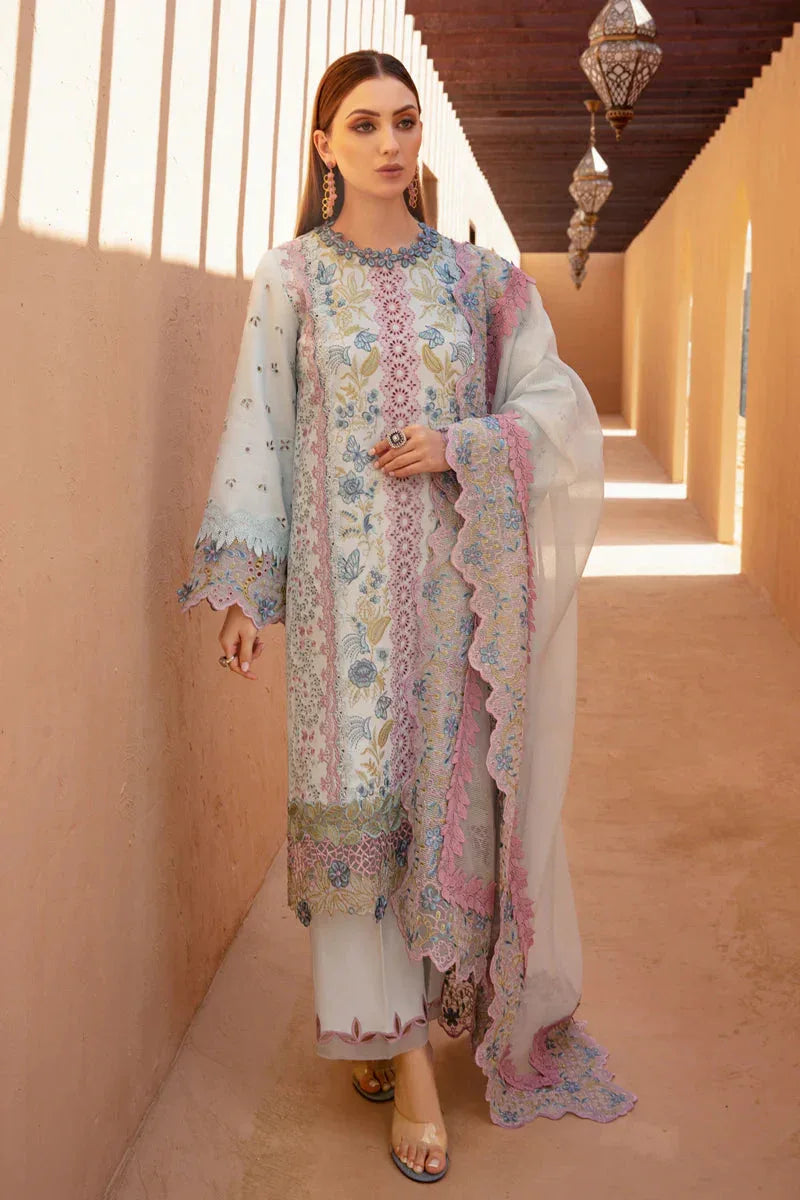 Rangrasiya | Premium Lawn 24 | Parisa - Aqsa Fabrics