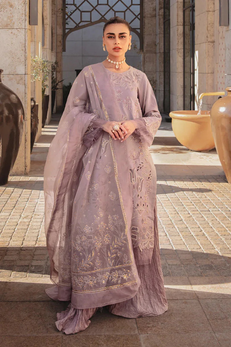 Rangrasiya | Premium Summer Lawn 25 | Prisa - Aqsa Fabrics