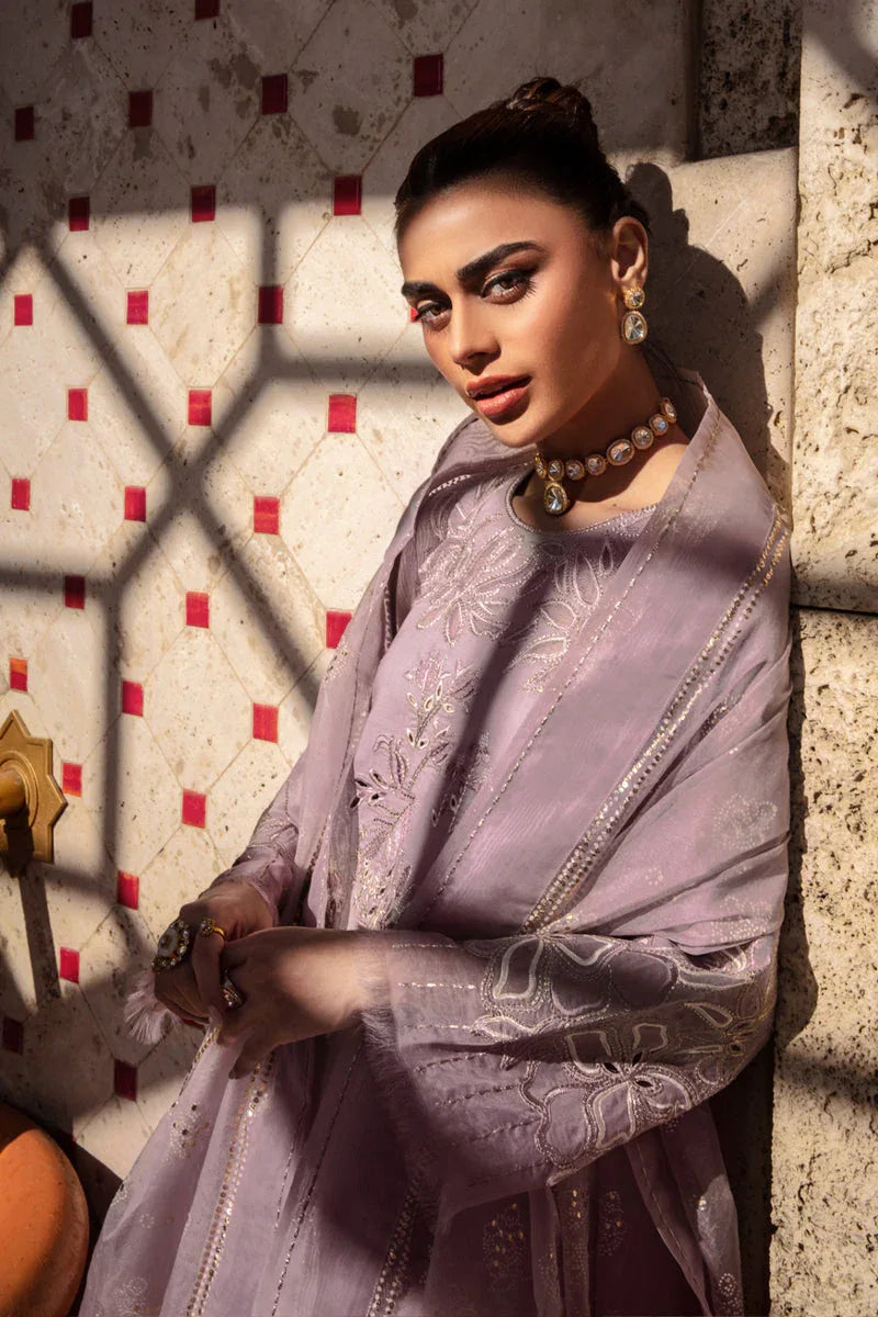 Rangrasiya | Premium Summer Lawn 25 | Prisa - Aqsa Fabrics