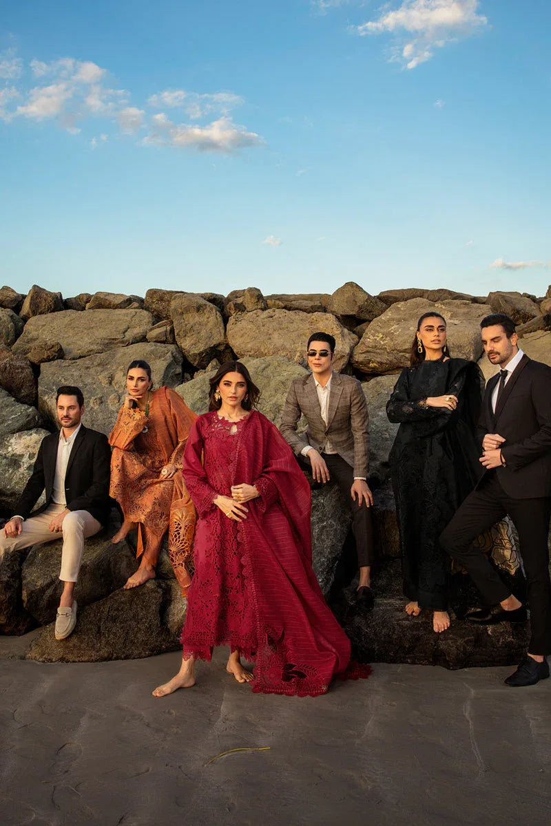 Rangrasiya | Premium Summer Lawn 25 | Rameen - Aqsa Fabrics