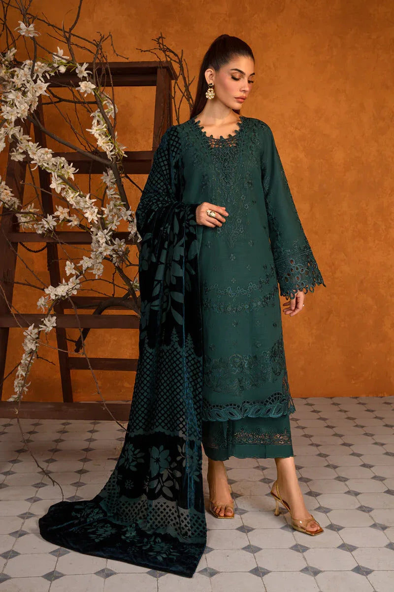 Rangrasiya | Premium Winter Edit 24 |  Affogato - Aqsa Fabrics