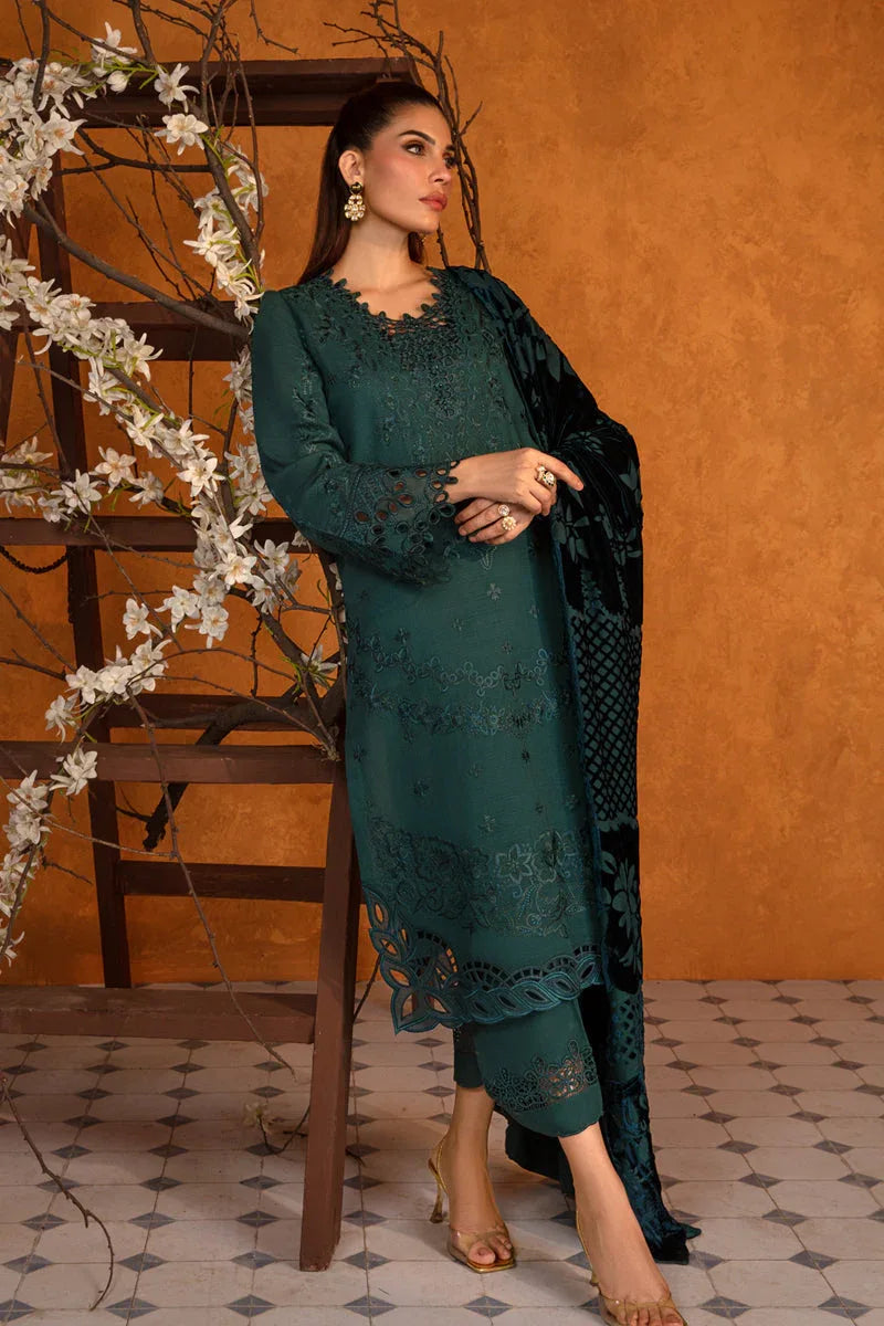 Rangrasiya | Premium Winter Edit 24 |  Affogato - Aqsa Fabrics