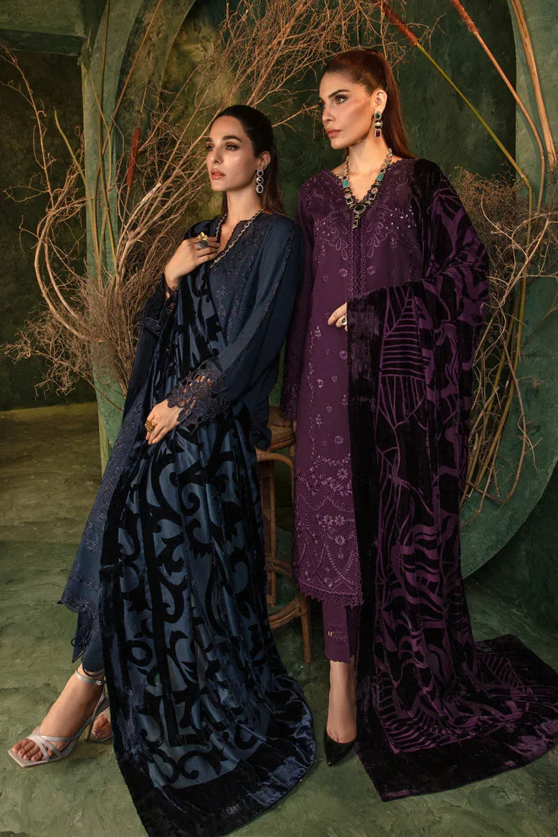 Rangrasiya | Premium Winter Edit 24 |  Americano - Aqsa Fabrics