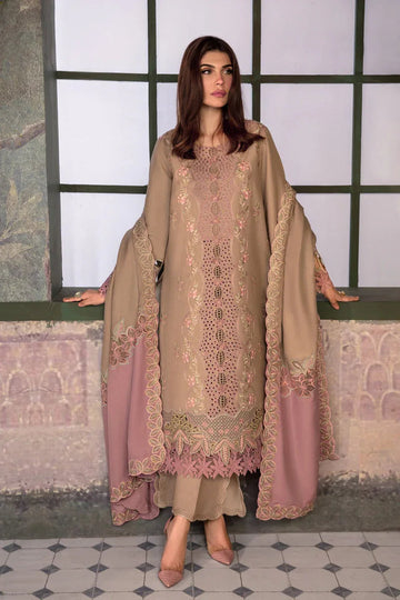 Rangrasiya | Premium Winter Edit 24 |  Cappuccino - Aqsa Fabrics