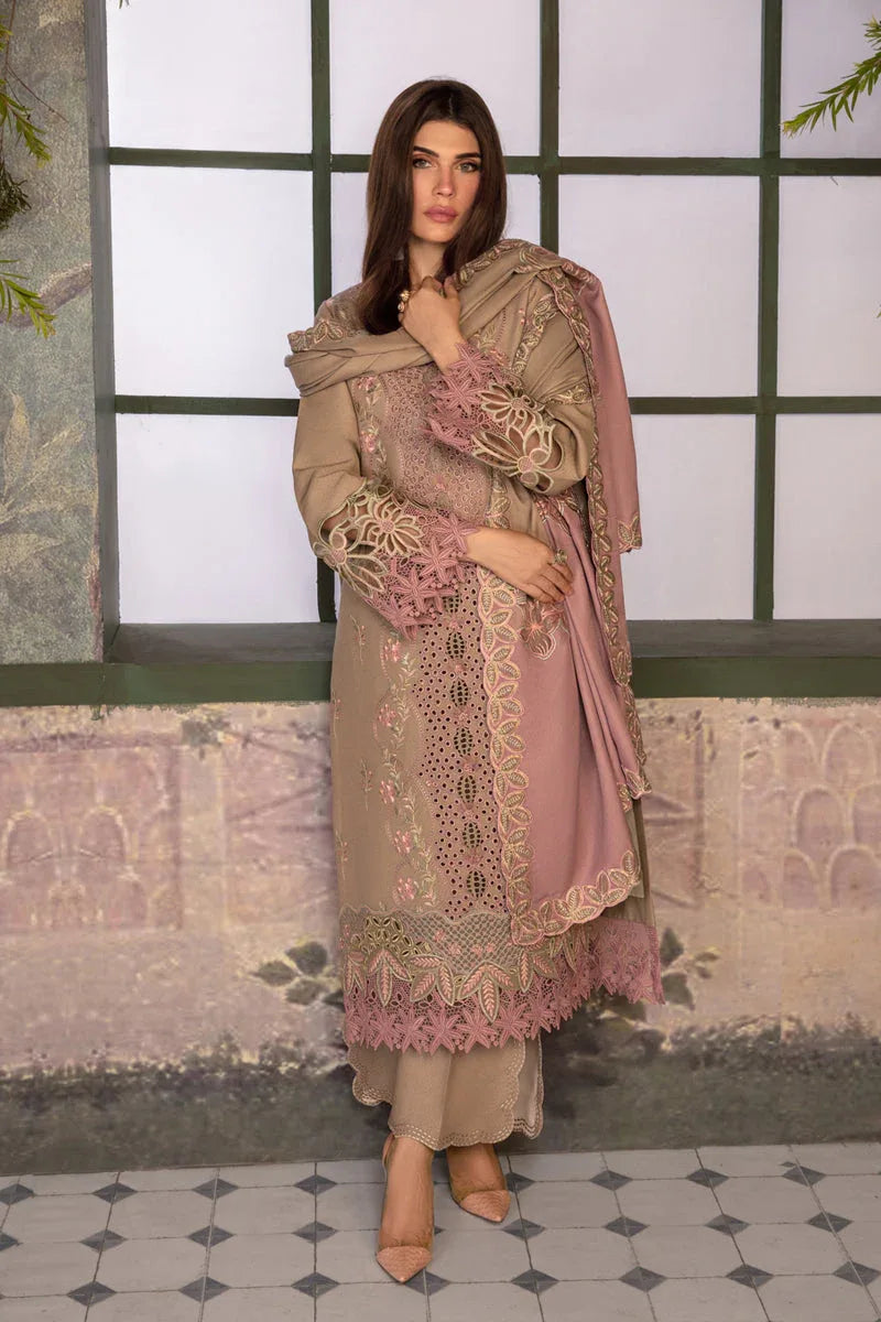 Rangrasiya | Premium Winter Edit 24 |  Cappuccino - Aqsa Fabrics