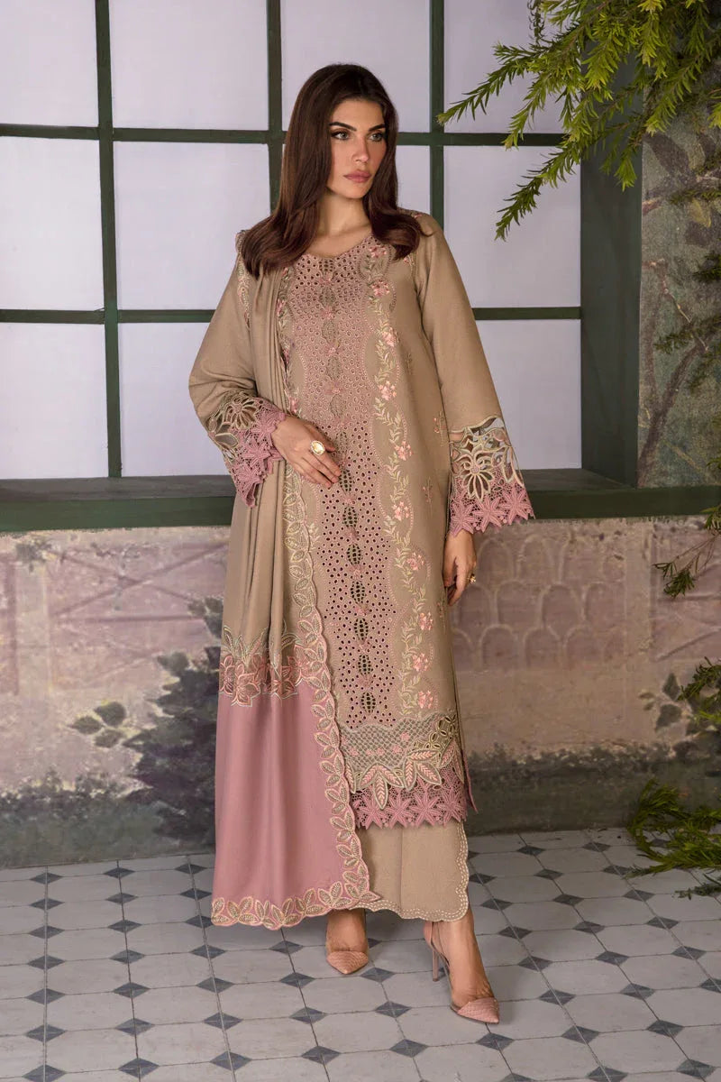 Rangrasiya | Premium Winter Edit 24 |  Cappuccino - Aqsa Fabrics