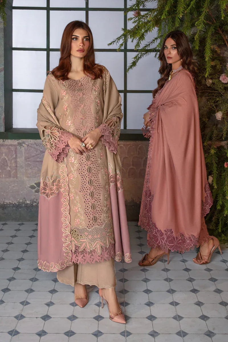 Rangrasiya | Premium Winter Edit 24 |  Cappuccino - Aqsa Fabrics
